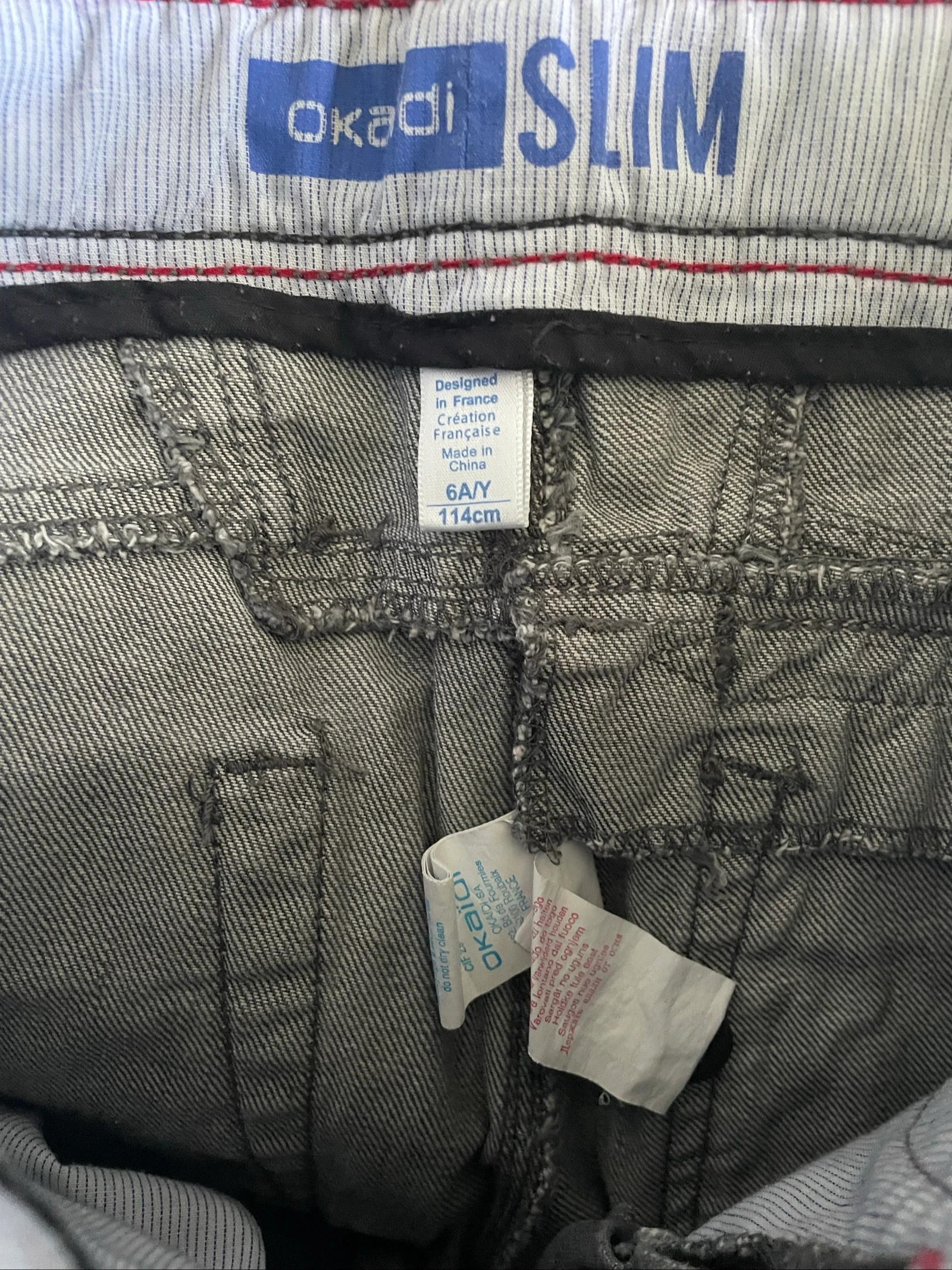 Calça jeans 6 anos – photo 3